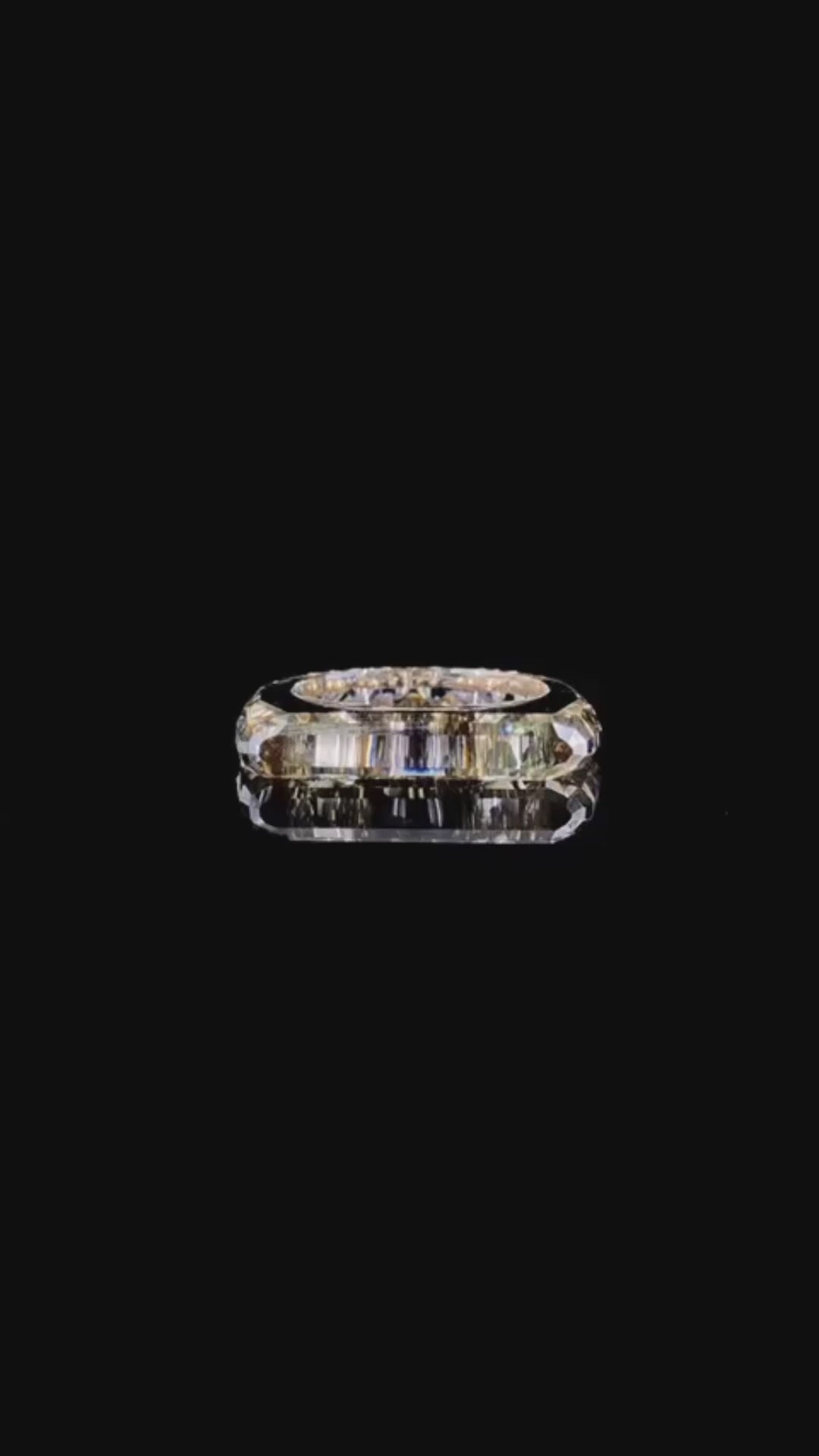 Diamond & Baguette Yellow Ring